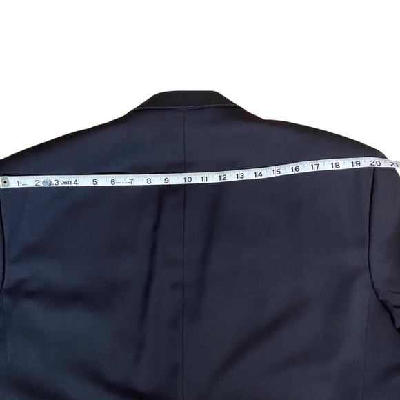 Jones New York Dark Blue Wool Suit, 44R 38 - Picture 10 of 16